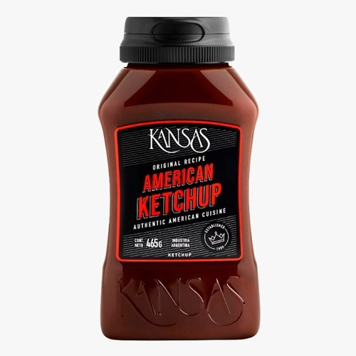 Aderezo Ketchup Kansas X 465 Gr