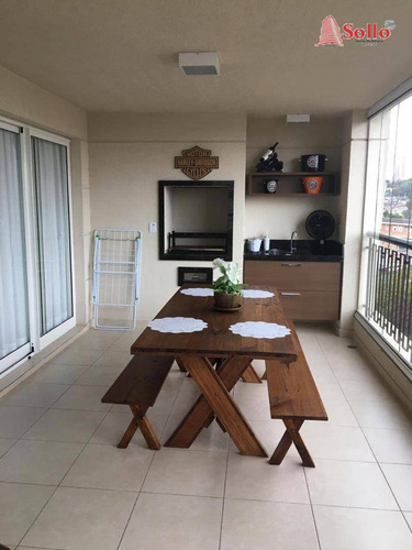 Imagem 7 de 30 de Apartamento 3 Dormitórios À Venda, 137 M² Por R$ 950.000 - Vila Rosália - Guarulhos/sp - Ap0559