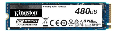 Unidad Ssd Kingston Data Center Dc1000b, 480 Gb