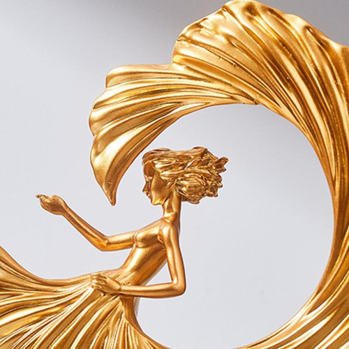 Estatua De Bailarina, Escultura Artística, Adorno De Mesa,