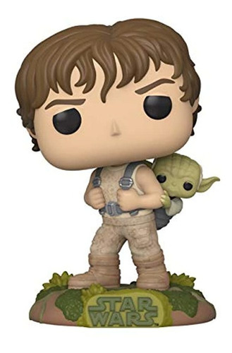 Figuras De Acción Funko Pop Star Wars: Luke Con Yoda