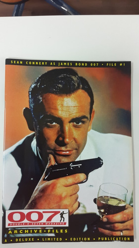 Revista James Bond 007 Magazine Archive Files 1 Sean Connery