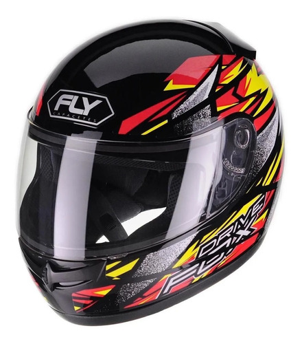 Casco Moto Integral Fly Drive Hg Fox - En Teo Motos 