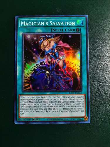 Magician's Salvation - Super Rare - Yugioh