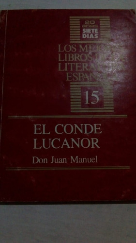 Libro El Conde Lucanor