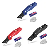 Comprar Set De 3 Cutters Plegables Workpro Y 30 Hojas Reemplazables