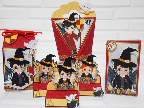 Arquivo De Corte Kit Harry Potter 50
