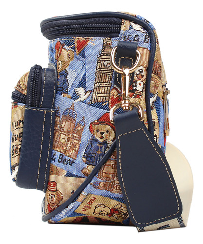 Crossbody Con Estampado De Tapiz Van Gogh Bear V138