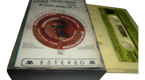 Cassette Los Más Grandes Éxitos De Stivie Wonder Vol.2