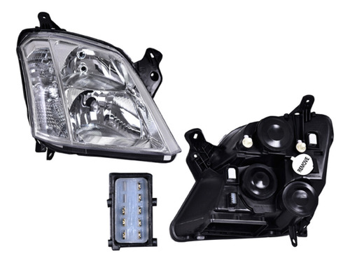 Faro Garantizado Derecho Depo Chevrolet Meriva 2007 - 2008