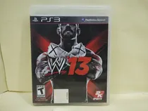 Comprar Wwe W'13 Para Playstation 3 Ps3 Físico Usado Completo.