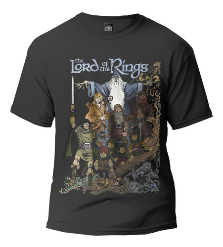 Playera Lord Of The Rings 4b Señor De Los Anillos Tolkien