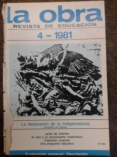 La Obra * Junio 1981 * Revista De Educacion *