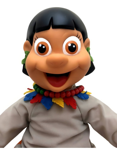 Boneca Grande Índia Oriba Fazendinha Cocoricó - Multibrink