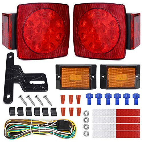 Kit De Luces Traseras Led Sumergibles Remolques Luces T...