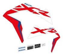 Comprar Calcos Alternativo Laminado Símil Honda Xr150l G2 Blanca