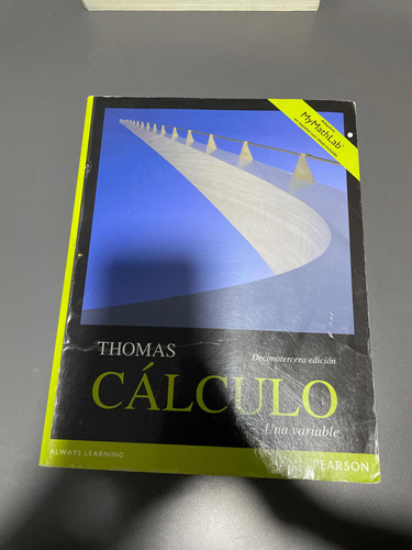 Libro Calculo Una Variable Thomas