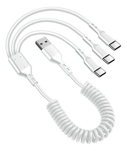 Cable Retráctil De Carga Múltiple Gelrhonr Usb A A Usb C  Bo