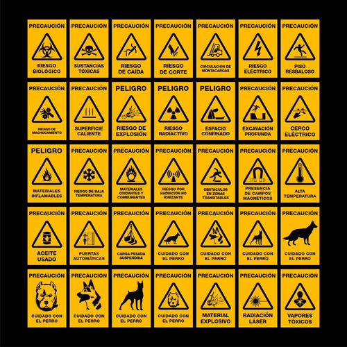 Señalamiento Prohibido Introducir Objetos Incandecente 30x20