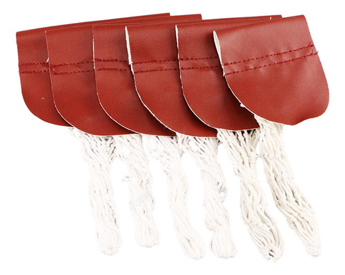 6 Uds Bolsa De Red Para Mesa De Billar Red De Malla Bolsillo