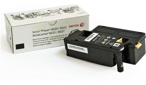 Toner Negro Para Impresoras Xerox 6022 / 6027 - 2000 Pag.
