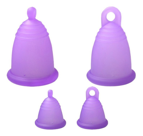 Me Luna Copa Menstrual Clásica Talla Ch, M O Gde Certificada Color Morado