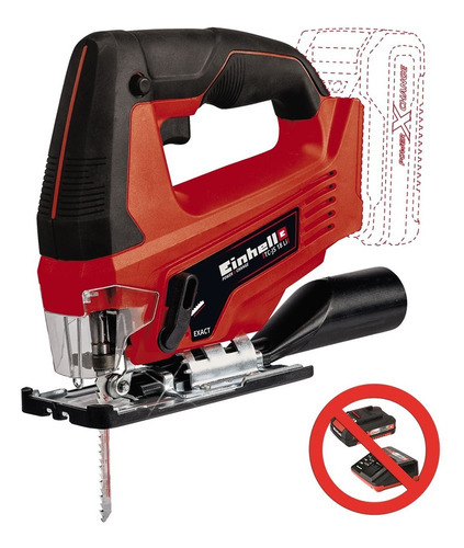 Sierra Caladora Inalámbrica Pro Einhell Tc-js 18 Li-solo 18V