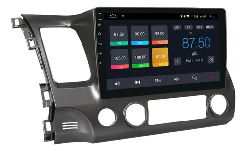 Estéreo 3+32g Para Honda Civic 2006-2011 Carplay Cámara