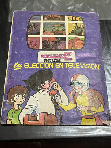Álbum Figuritas Mazinger Z Original 80s Ultra Figus Completo (Usado)