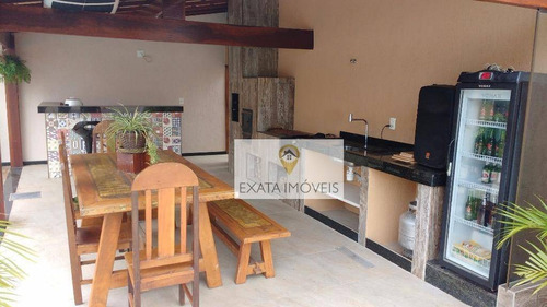 Imagem 3 de 23 de Casa Linear (em Terreno Inteiro) Com Piscina, Ouro Verde, Rio Das Ostras. - Ca0666