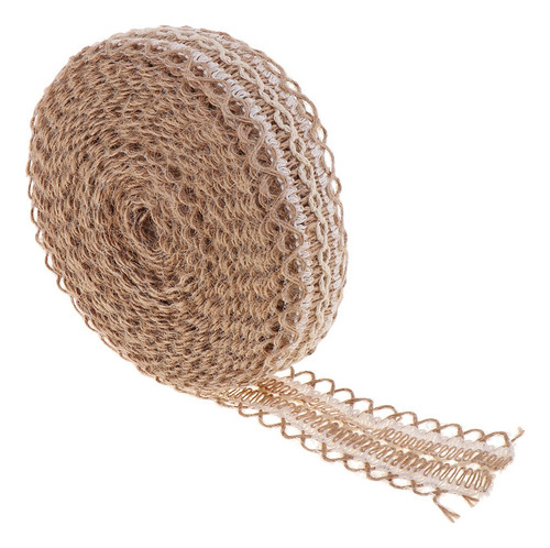 Cinta De Arpillera De Arpillera 10 Bodas De 4 Cm De Ancho