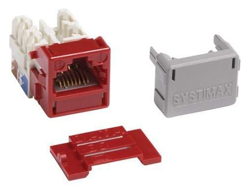 Systimax Xl Categoria Utp Informacion Outlet Color Rojo