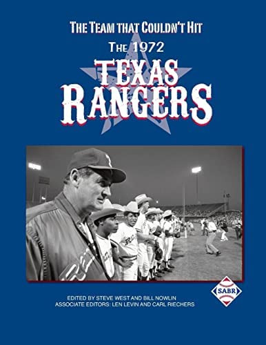 Libro: The Team That Couldnøt Hit: The 1972 Texas Rangers