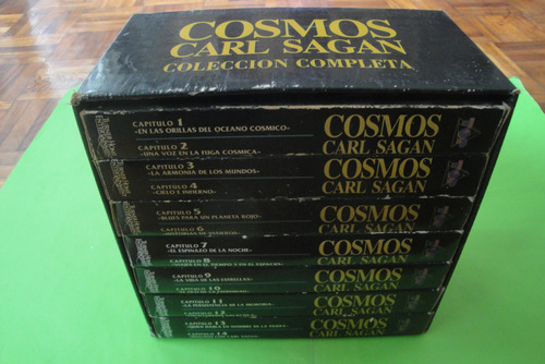 Video Vhs Cosmos Carl Sagan Año 1989 Coleccion Completa (Usado)