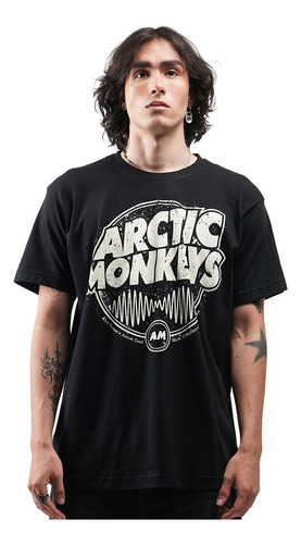 Camiseta Arctic Monkeys Logo Rock Activity