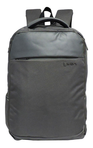 Imagen 2 de 4 de Mochila Porta Laptop Ejecutiva Wilys Tourist Wt458