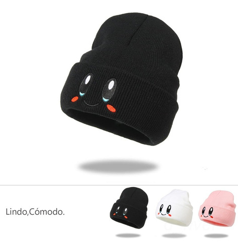 Star Kirby Lindo Gorro De Punto De Felpa Para Hombres Y Muje