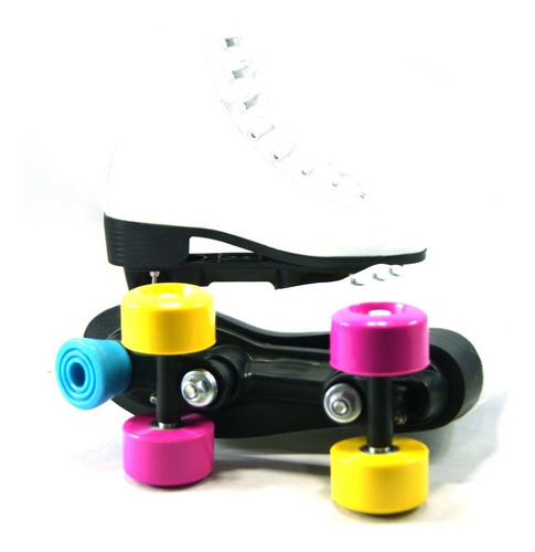 Imagen 3 de 6 de Patin Artistico Bota Dura Semiprofesional -tvirtual