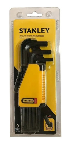 Juego De 9 Llaves Hexagonales Stanley 69-256