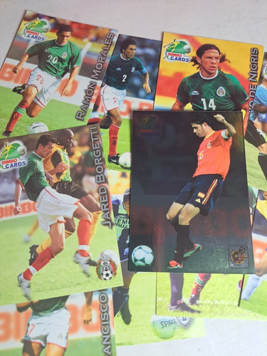 Tarjetas Bimbo Cards Lote 30 Cartas Chivas America Denigris