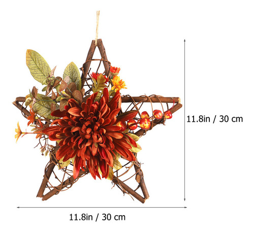 Colgante De Pared Con Flores Artificiales For Decoración De
