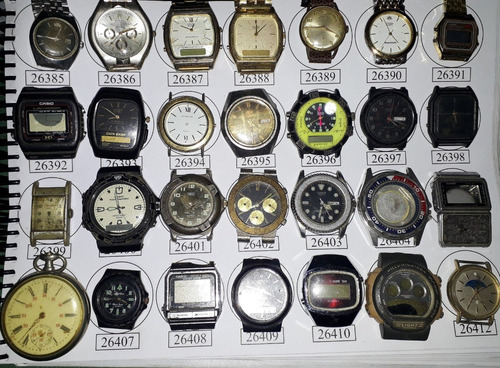 Lote 95 Sucatas Casio E Outros- Máquina Do Tempo