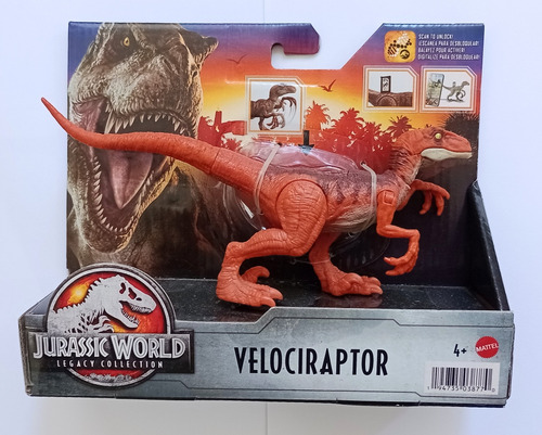 Velociraptor Dinosaurio Scape Jurassic World Figura Original