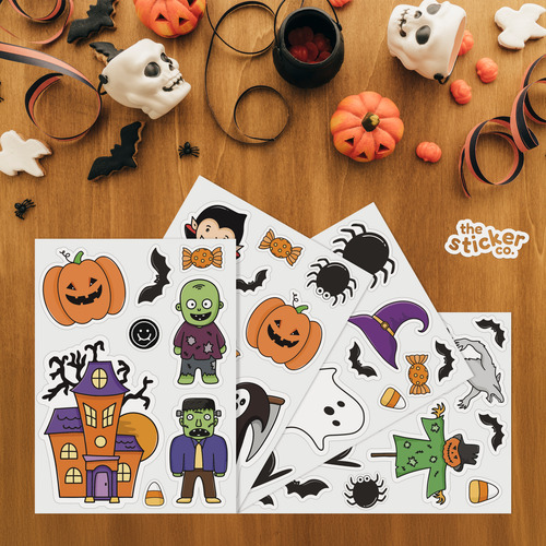 Adornos Halloween Para Ventanas - Pegatinas Electroestáticas