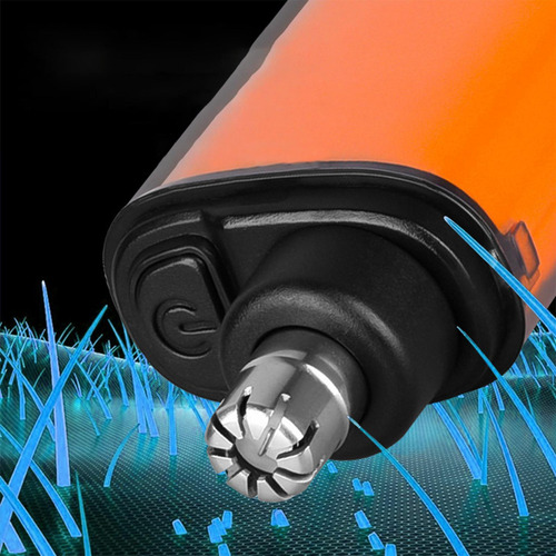 Pele De Cabello De La Nariz Naranja Con Pantalla