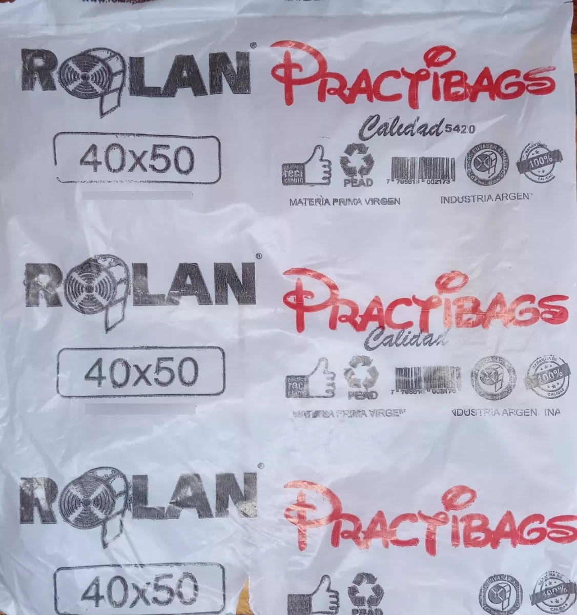 Segunda imagen para búsqueda de bolsas rolanplast