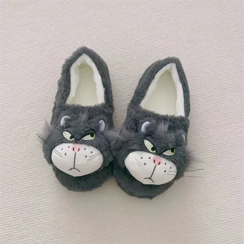 New Pantuflas De Mujer Lucifer Cat Warm 2023