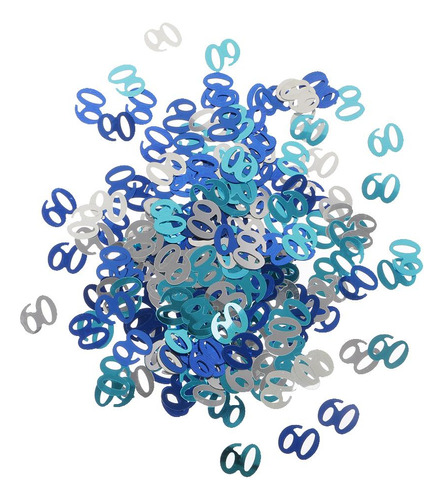 De Bodas Cumpleaños Confeti Número 600 Edad 60