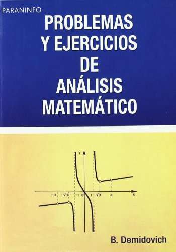 Problemas Y Ejercicios De Análisis Matemático