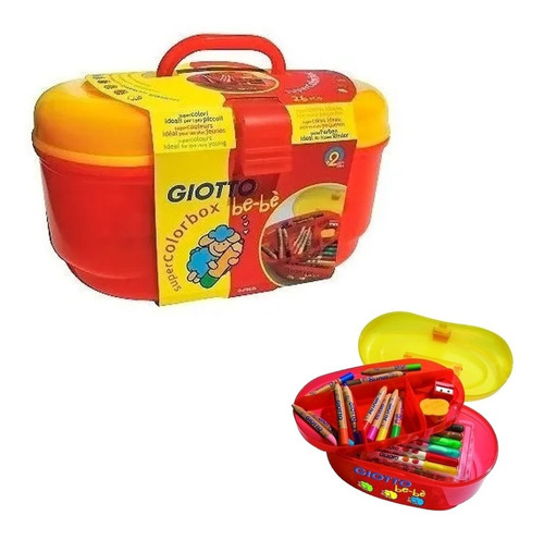 Kit Giotto Be-be Set Supercolorbox Caja De Lapices Colores
